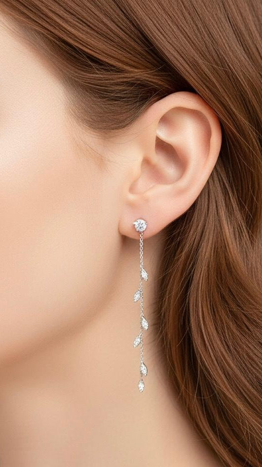 Drop Vine Earings